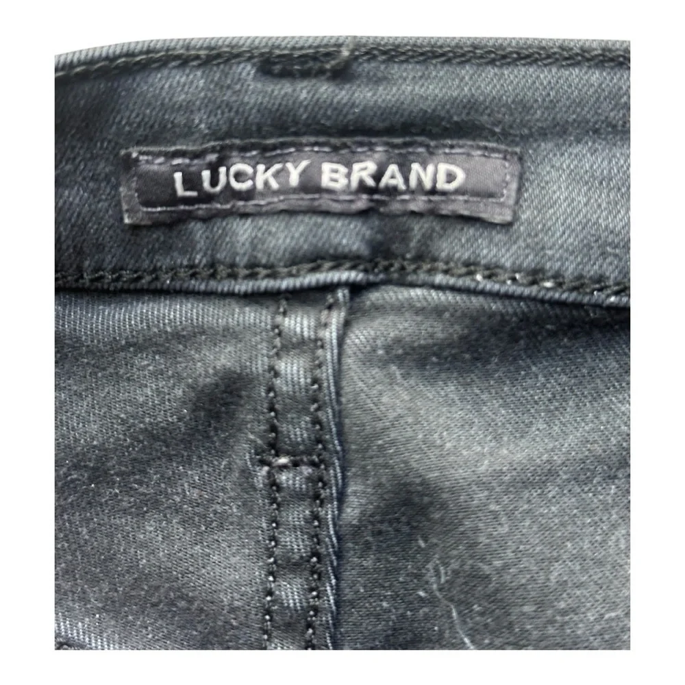 LUCKY Brand Bridgette Skinny Black Denim Jeans‎ size 8